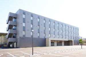 外観・駐車場（敷地内に43台）：ザ・セレクトンあべの松原駅前　