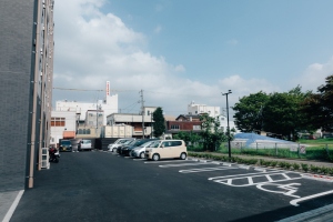 駐車場：ザ・セレクトン倉敷水島