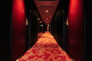 廊下：ザ・セレクトン京都堀川三条