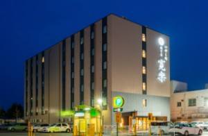 外観：いやし処ほてる寛楽秋田川反