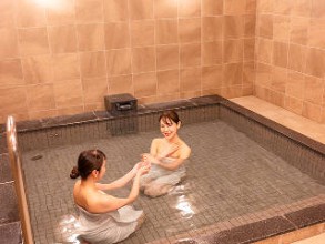 大浴場：いやし処ほてる寛楽秋田川反