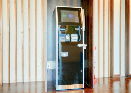 自動精算機：いやし処ほてる寛楽埼玉・本庄早稲田ひのきの館 