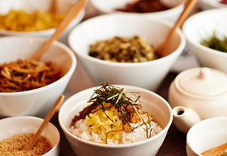 朝からお茶漬け