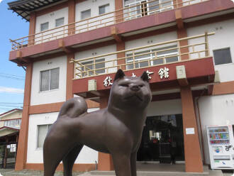 秋田犬会館：グランドパークホテル大館周辺情報