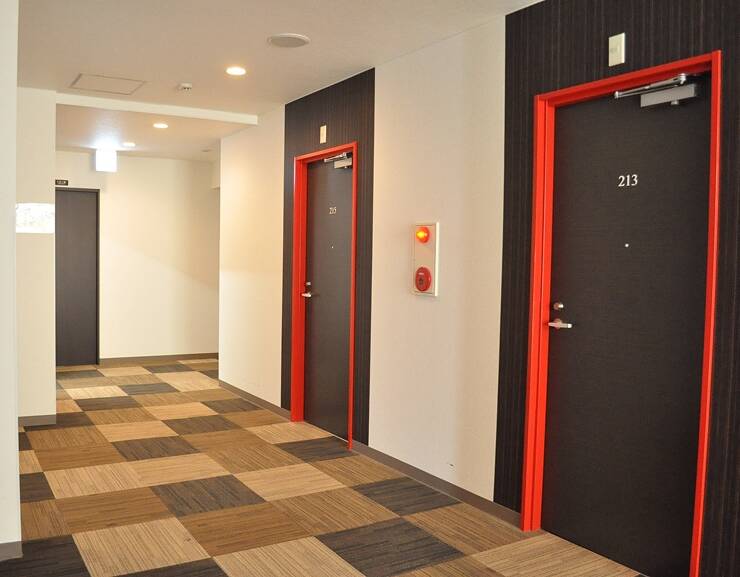 廊下：ホテルセレクトイン埼玉毛呂山 