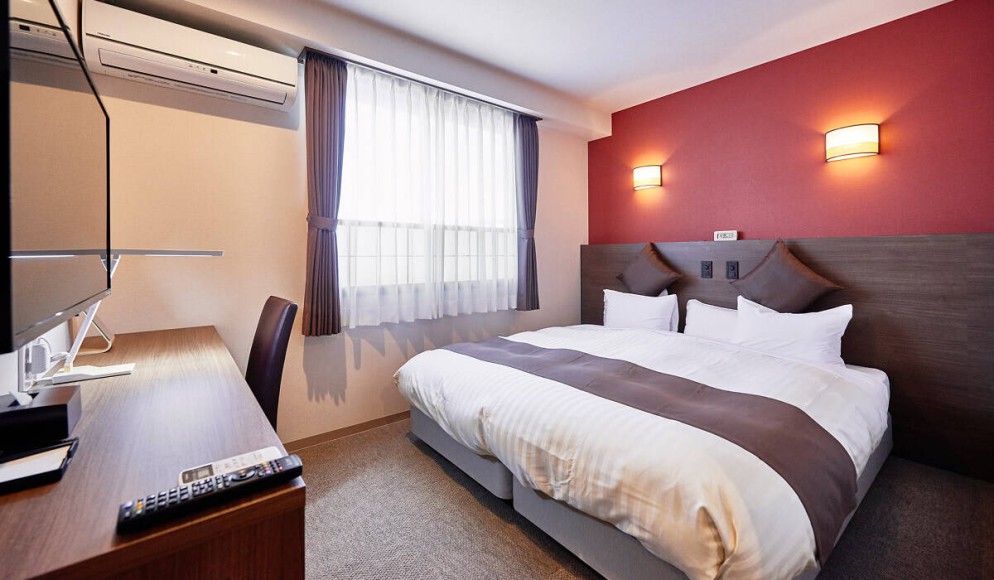 ハリウッドツインルーム：いやし処ほてる寛楽埼玉・本庄早稲田ひのきの館 