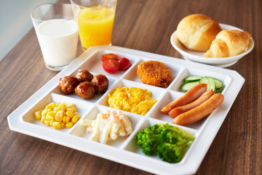 朝食：ザ・セレクトンあべの松原駅前　