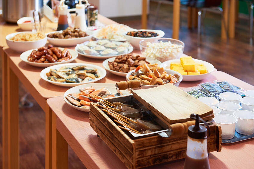 朝食：ホテルセレクトイン埼玉毛ロ山