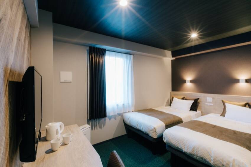 ツインルーム：ザ・セレクトン倉敷水島