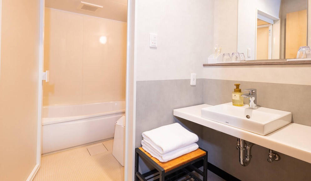 ツインルーム：いやし処ほてる寛楽秋田川反