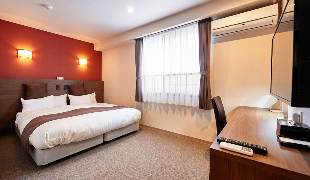 寛楽ハリウッドツインルーム：いやし処ほてる寛楽埼玉・本庄早稲田ひのきの館 