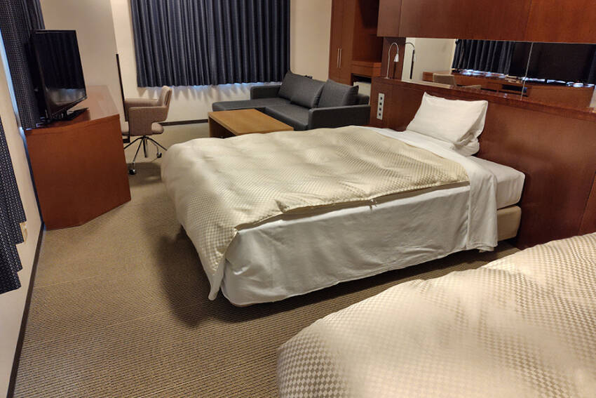 エクセレントDXツインルーム：グランドパークホテル大館