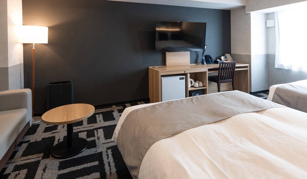 ツインルーム：いやし処ほてる寛楽秋田川反