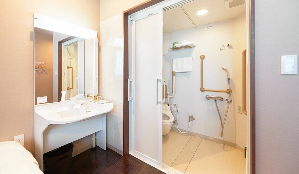 ユニバーサルルーム：いやし処ほてる寛楽埼玉・本庄早稲田ひのきの館 