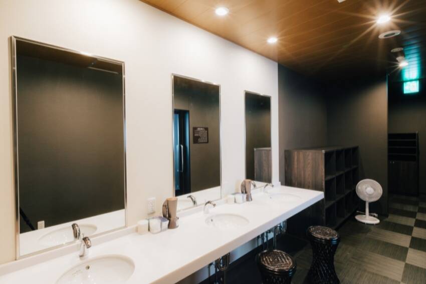 大浴場：ザ・セレクトン倉敷水島