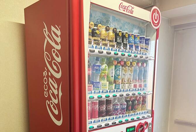 自動販売機:ホテルセレクトイン青森