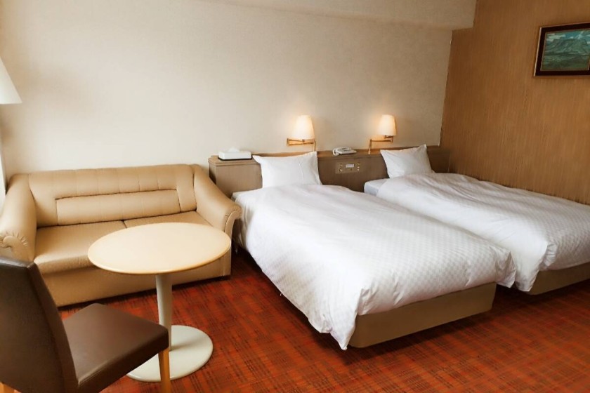 デラックスツインルーム：横手セントラルホテル