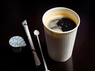 ウェルカムコーヒー：いやし処ほてる寛楽埼玉・本庄早稲田ひのきの館 