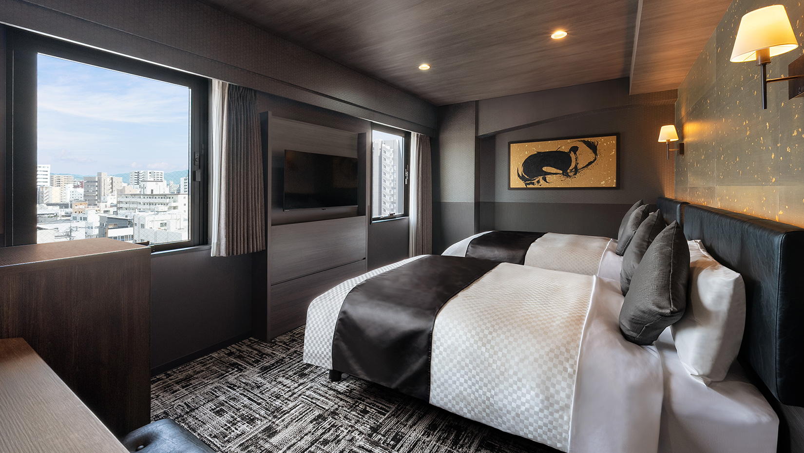 客室：いやし処ほてる寛楽 久留米駅前 