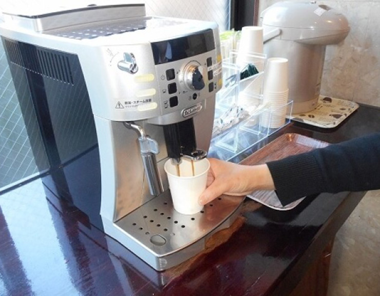 コーヒーマシーン：ホテルセレクトイン八戸中央 