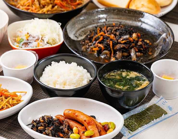 朝食：ホテルセレクトイン米沢 