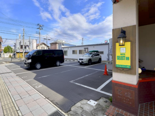 写真：無料駐車場