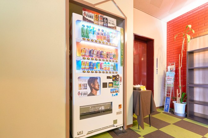 自動販売機：ホテルセレクトイン米沢