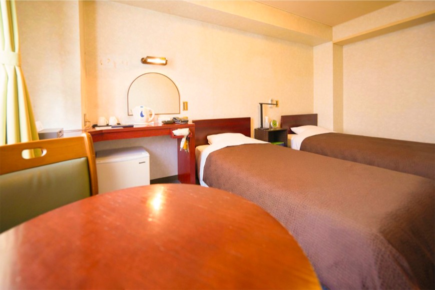 スタンダードツインルーム：ホテルセレクトイン米沢