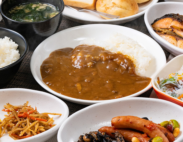 朝食：ホテルセレクトイン西那須野駅前 