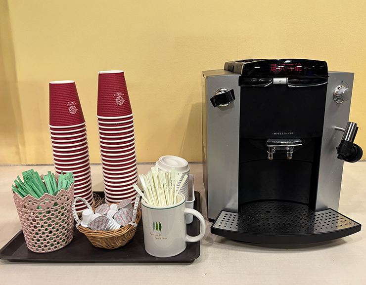 コーヒーマシーン：ホテルセレクトイン西那須野駅前 