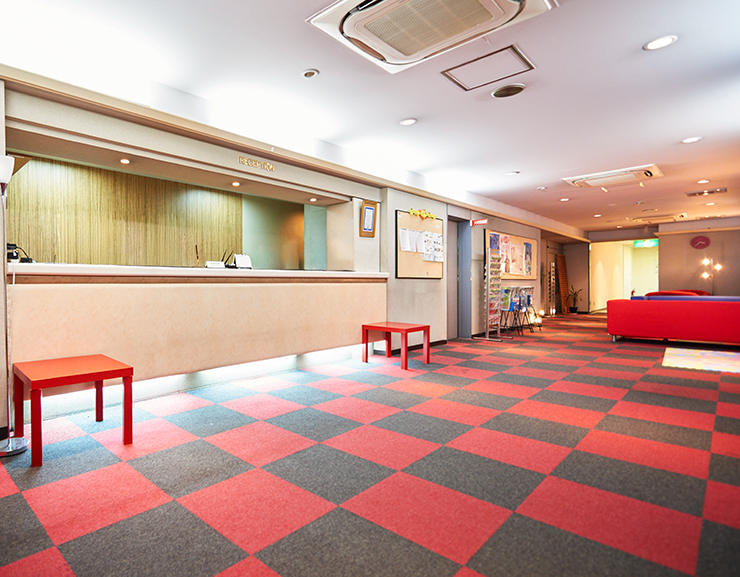 フロント：ホテルセレクトインいわき駅前 