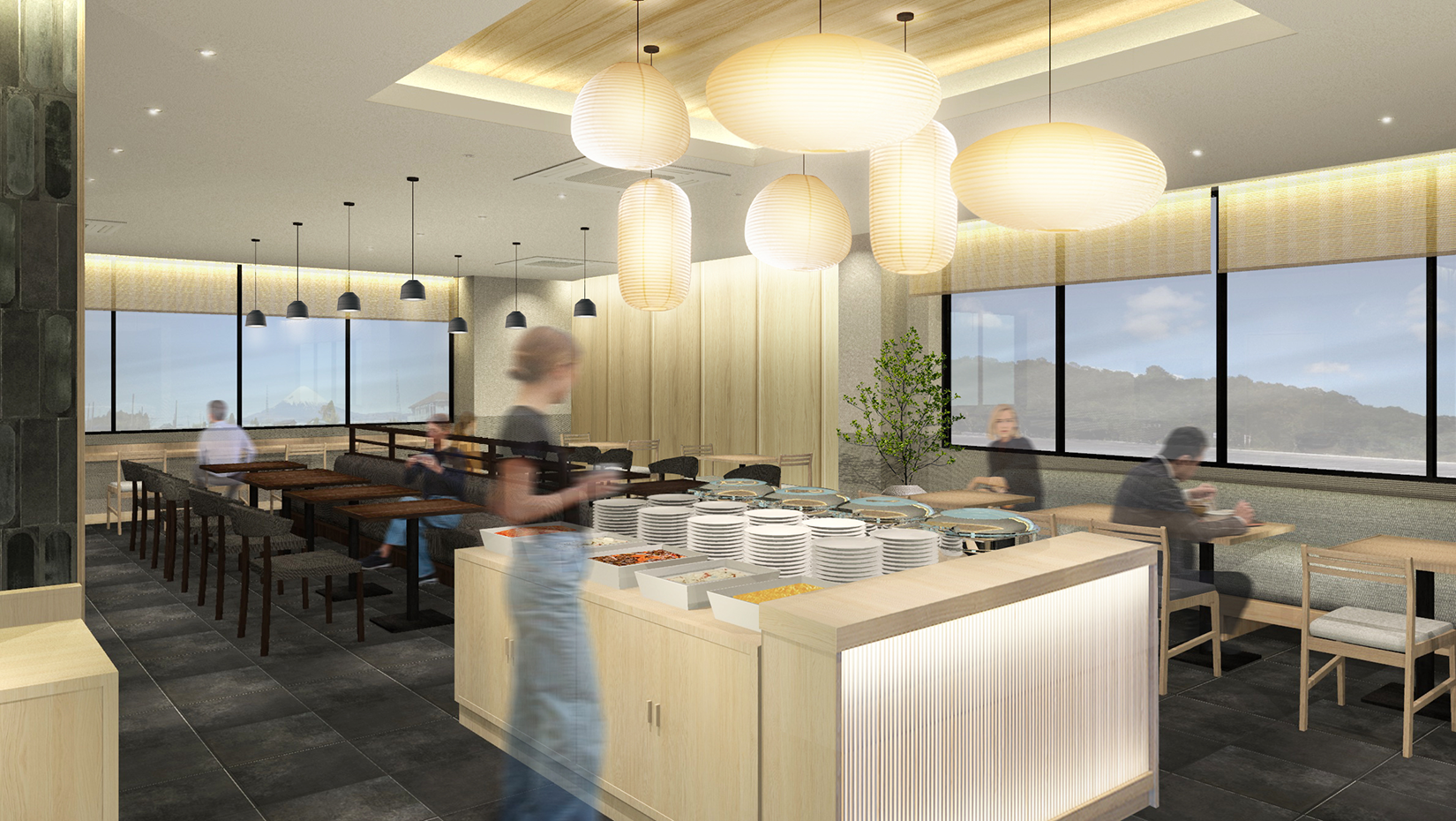 レストラン：ほてる寛楽プレミア富士山