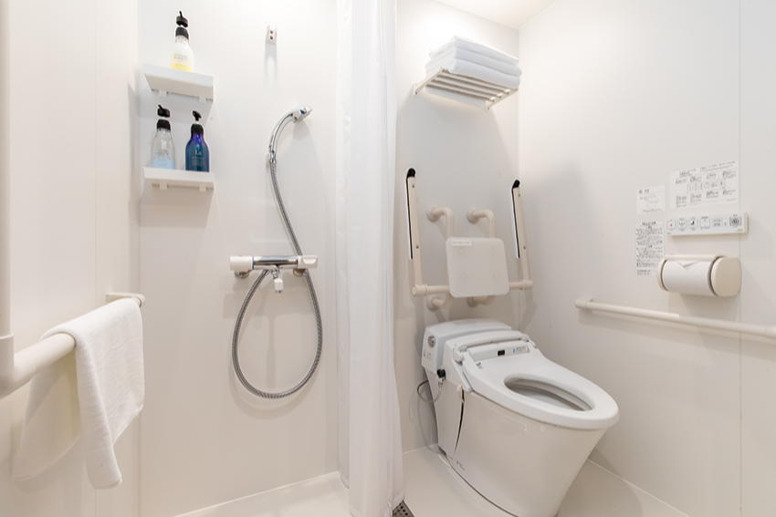 ユニバーサルバスルーム：ほてる寛楽プレミア富士山・新御殿場インター