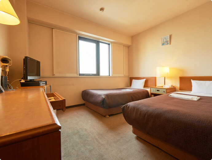 写真：ホテルセレクトイン八戸中央 客室 1