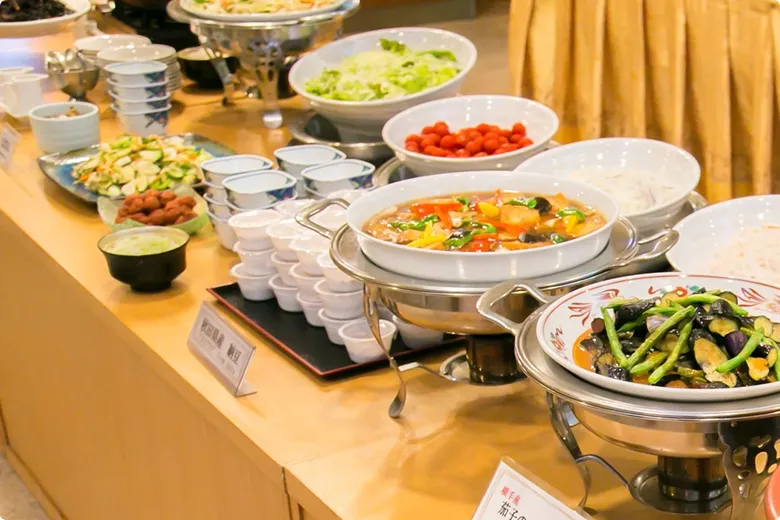 朝食：横手セントラルホテル