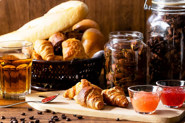 朝食：山形グランドホテル