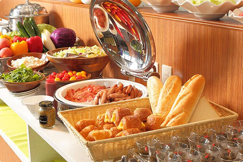 朝食：セレクトロイヤル八代