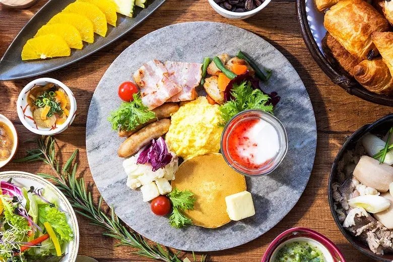 朝食：山形グランドホテル