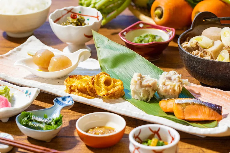 朝食：山形グランドホテル