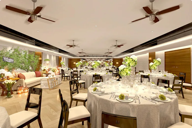 宴会場：セレクトロイヤル八代