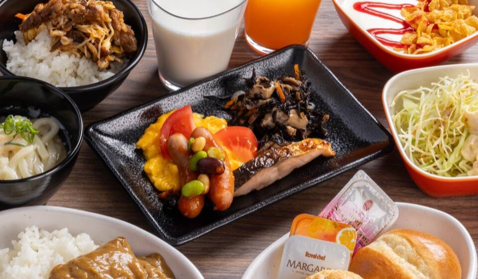 朝食：ザ・セレクトン東大阪長田駅前　