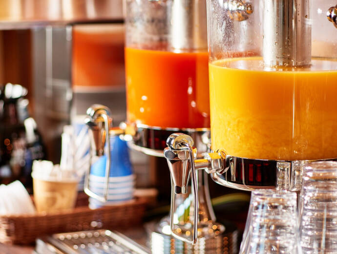 朝食：いやし処ほてる寛楽埼玉・本庄早稲田ひのきの館 