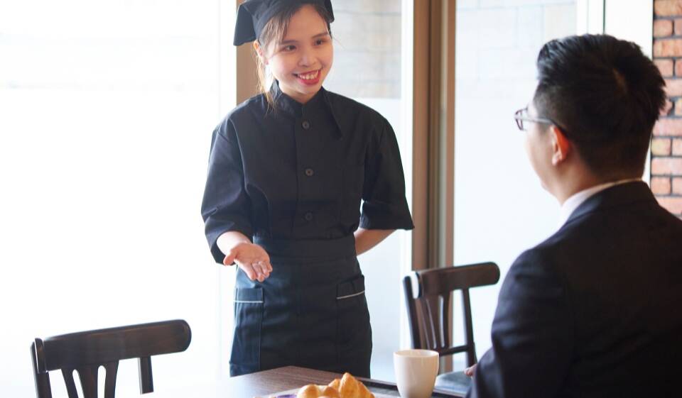 朝食：ザ・セレクトンあべの松原駅前　