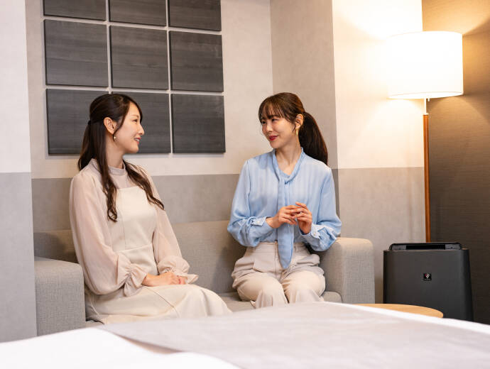 客室：いやし処ほてる寛楽秋田川反