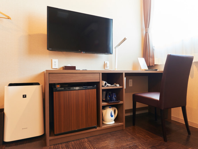 客室：いやし処ほてる寛楽埼玉・本庄早稲田ひのきの館 