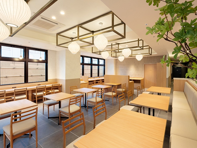 朝食：いやし処ほてる寛楽秋田川反 